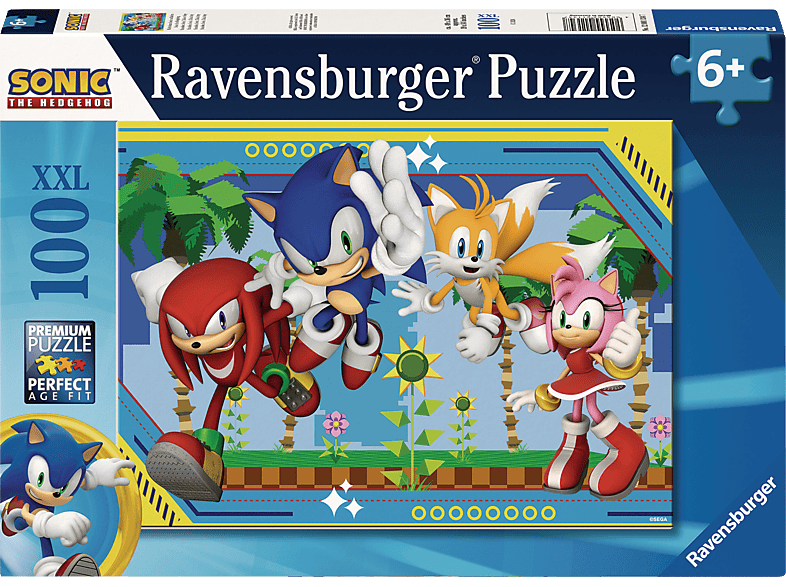RAVENSBURGER 12001134 Nichts kann Sonic aufhalten Puzzle von RAVENSBURGER