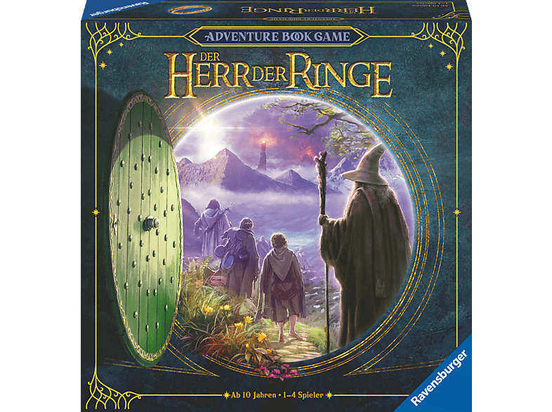 RAVENSBURGER Der Herr der Ringe - Adventure Book Game Familienspiel Mehrfarbig von RAVENSBURGER