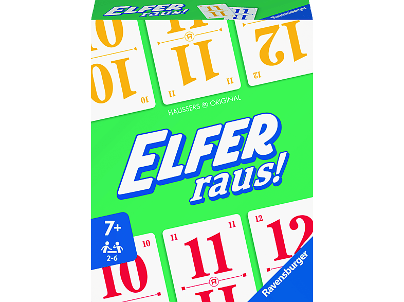 RAVENSBURGER Elfer raus! Kartenspiel Mehrfarbig von RAVENSBURGER