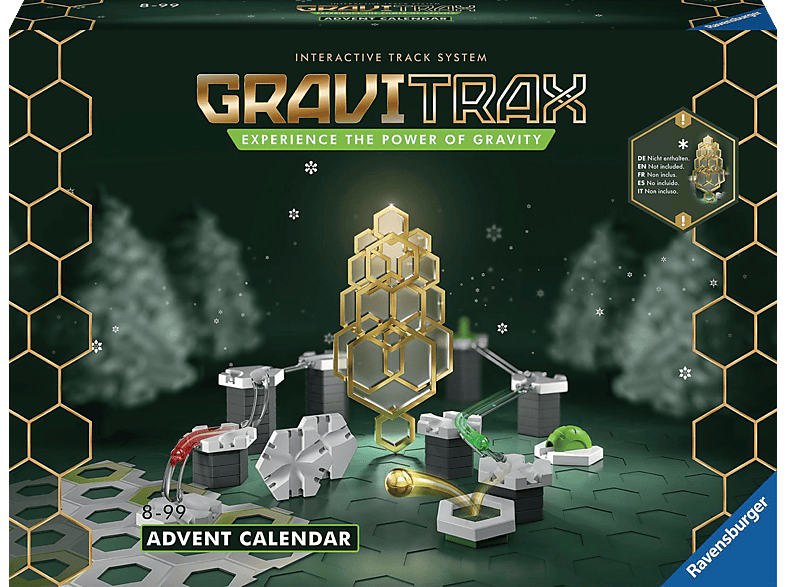 RAVENSBURGER GraviTrax Advent Calendar 2022 Adventskalender Mehrfarbig von RAVENSBURGER