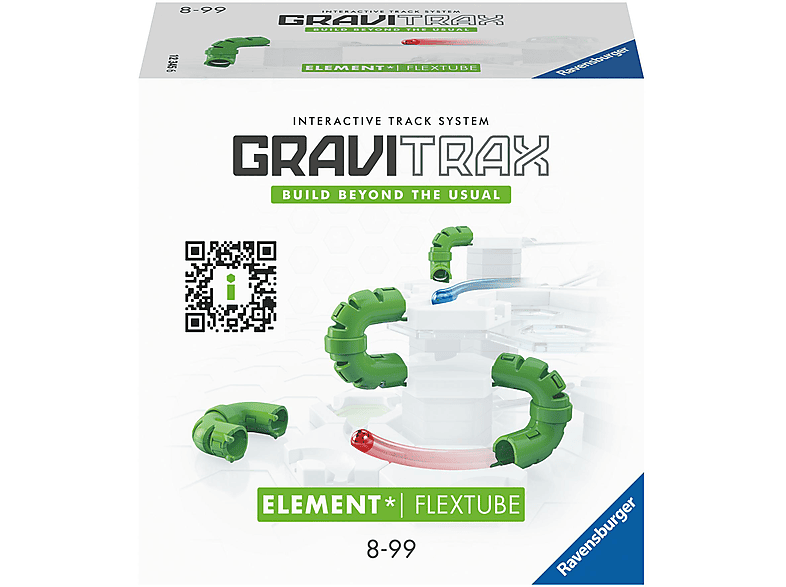 RAVENSBURGER GraviTrax Element FlexTube Kugelbahnsystem Mehrfarbig von RAVENSBURGER