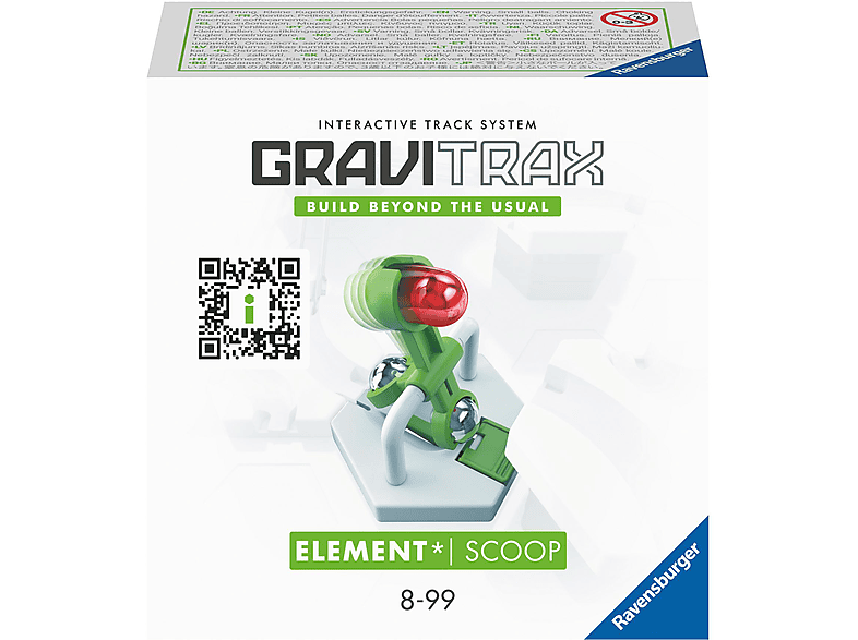 RAVENSBURGER GraviTrax Element Scoop Kugelbahnsystem, Mehrfarbig von RAVENSBURGER
