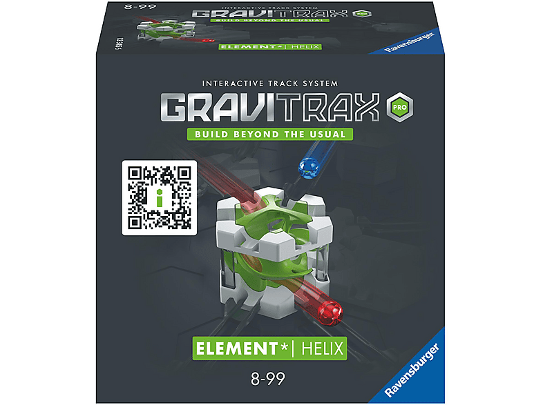 RAVENSBURGER GraviTrax PRO Element Helix Kugelbahnsystem, Mehrfarbig von RAVENSBURGER
