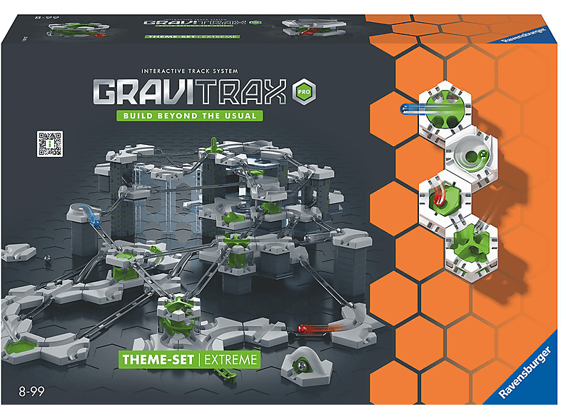 RAVENSBURGER GraviTrax PRO Theme-Set Extreme Kugelbahnsystem Mehrfarbig von RAVENSBURGER