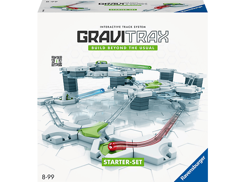 RAVENSBURGER GraviTrax Starter-Set Kugelbahnsystem, Mehrfarbig von RAVENSBURGER