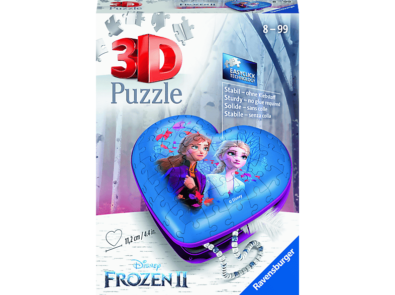 RAVENSBURGER Herzschatulle - Frozen 2 3D Puzzle von RAVENSBURGER