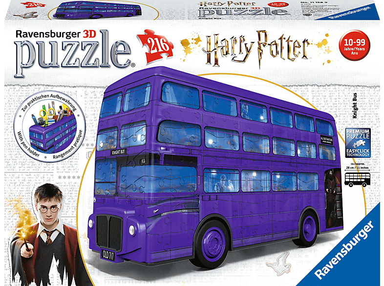 RAVENSBURGER Knight Bus - Harry Potter 3D Puzzle RAVENSBURGER Knight Bus - Harry Potter 3D Puzzle von RAVENSBURGER