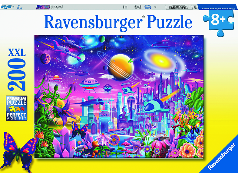 RAVENSBURGER Kosmische Stadt Puzzle Mehrfarbig von RAVENSBURGER