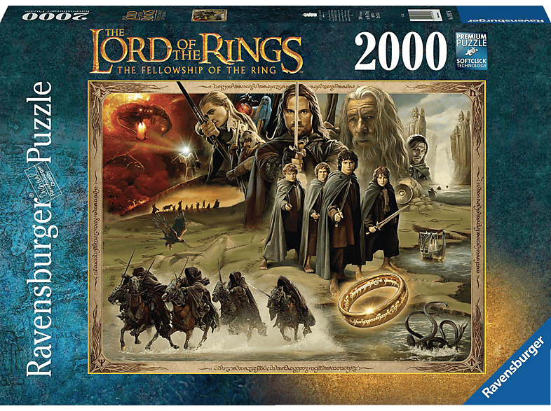 RAVENSBURGER LOTR: The Fellowship of the Ring Puzzle Mehrfarbig von RAVENSBURGER