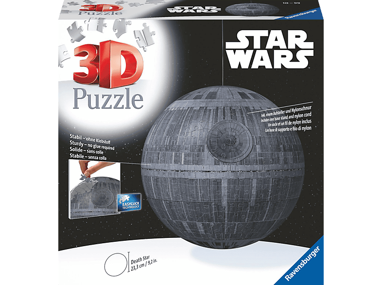 RAVENSBURGER Puzzle-Ball Star Wars Todesstern 3D Puzzle von RAVENSBURGER