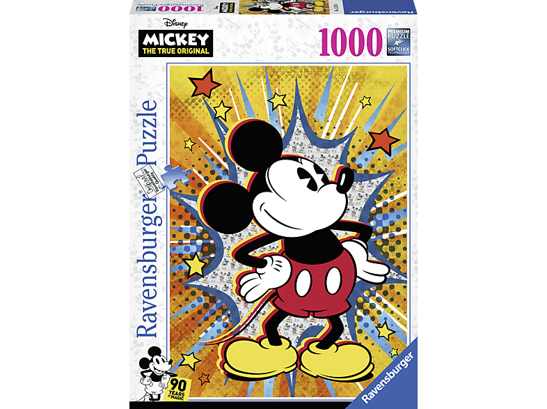 RAVENSBURGER Retro Mickey Puzzle Mehrfarbig von RAVENSBURGER