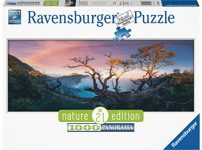 RAVENSBURGER Schwefelsäure See am Mount Ijen, Java Puzzle von RAVENSBURGER