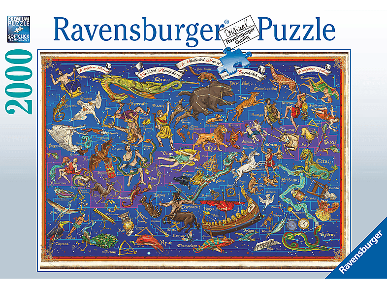 RAVENSBURGER Sternbilder Puzzle Mehrfarbig von RAVENSBURGER