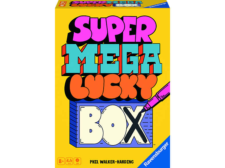 RAVENSBURGER Super Mega Lucky Box D/F/I/NL Familienspiele Mehrfarbig von RAVENSBURGER