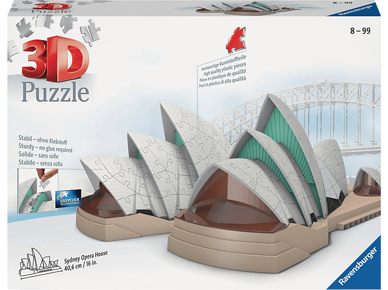 RAVENSBURGER Sydney Opera House 3D Puzzle Mehrfarbig von RAVENSBURGER