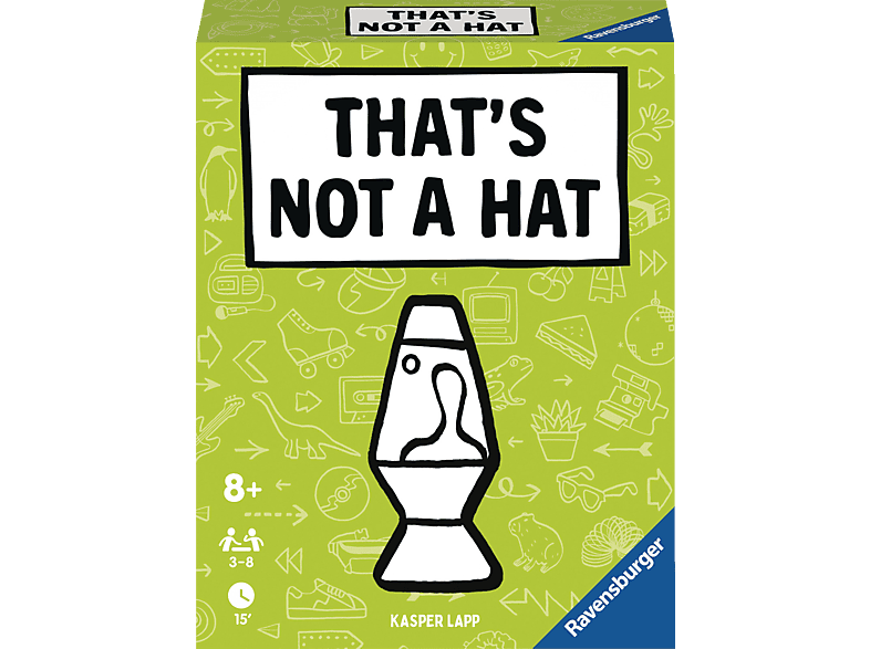 RAVENSBURGER That's not a hat - Pop Culture Kartenspiele Mehrfarbig von RAVENSBURGER