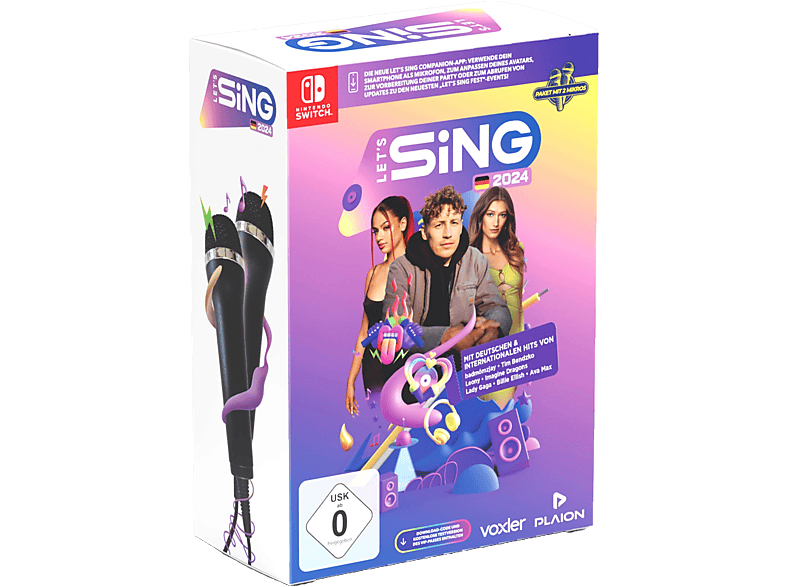 Let's Sing 2024 German Version [+ 2 Mics] - [Nintendo Switch] von RAVENSCOURT