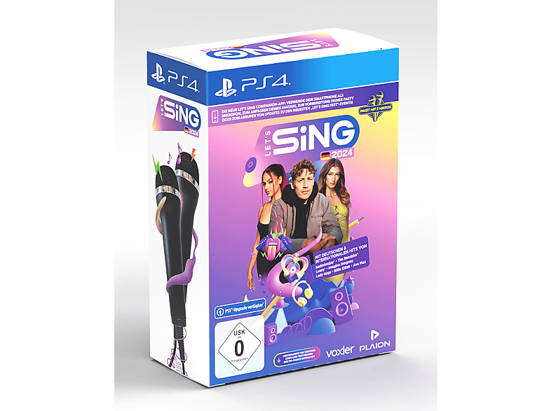 Let's Sing 2024 German Version [+ 2 Mics] - [PlayStation 4] von RAVENSCOURT