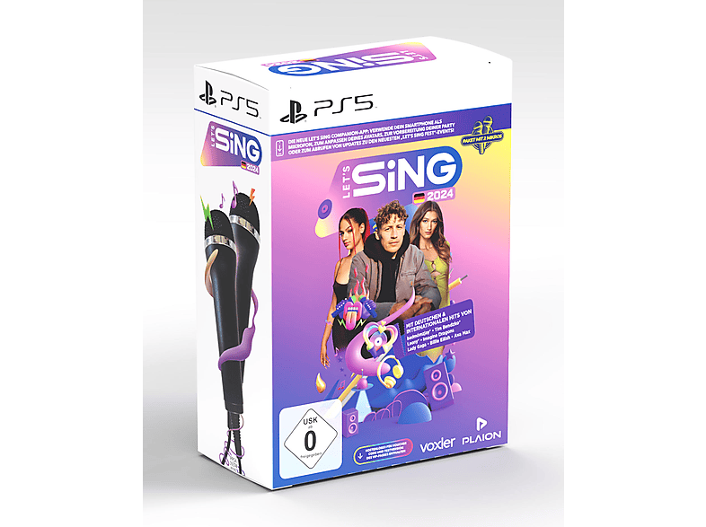 Let's Sing 2024 German Version [+ 2 Mics] - [PlayStation 5] von RAVENSCOURT