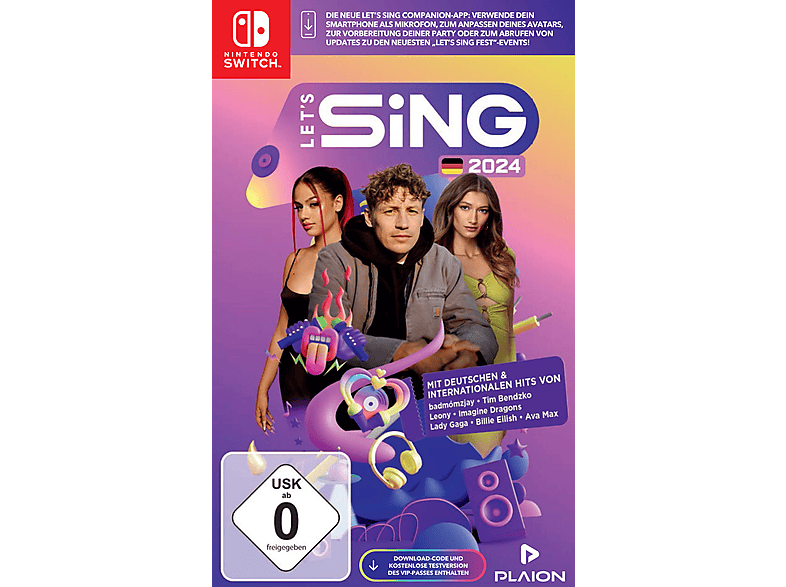 Let's Sing 2024 German Version - [Nintendo Switch] von RAVENSCOURT