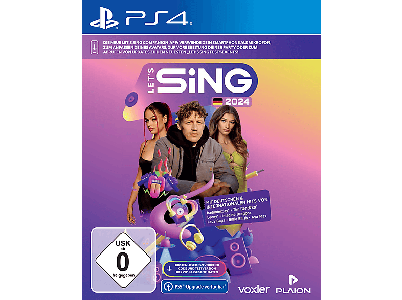 Let's Sing 2024 German Version - [PlayStation 4] von RAVENSCOURT