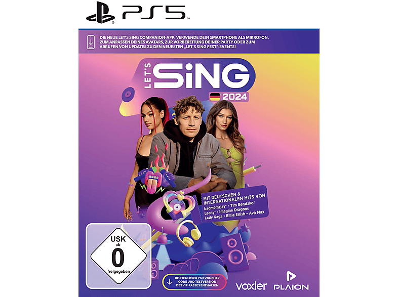Let's Sing 2024 German Version - [PlayStation 5] von RAVENSCOURT