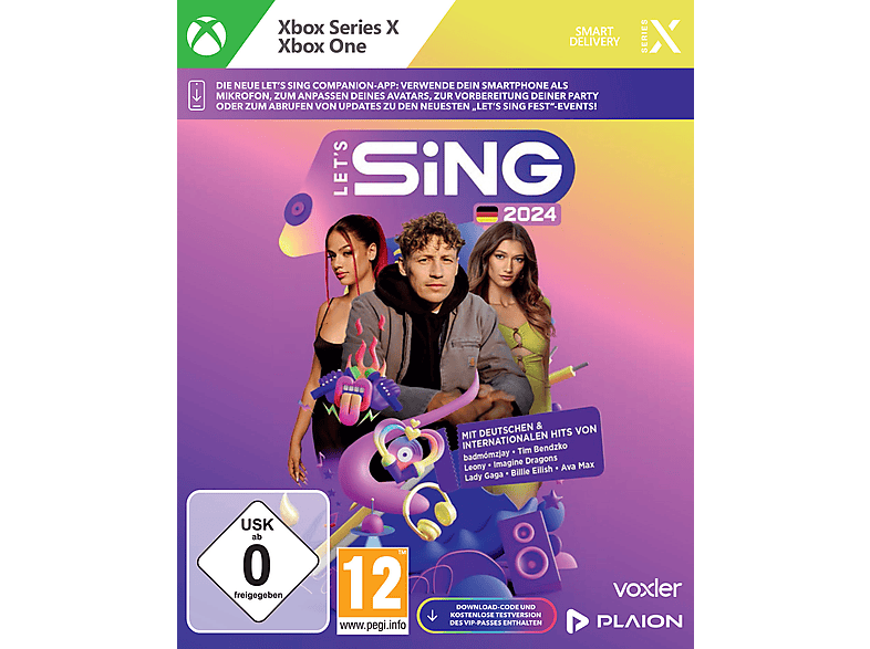 Let's Sing 2024 German Version - [Xbox Series X] von RAVENSCOURT