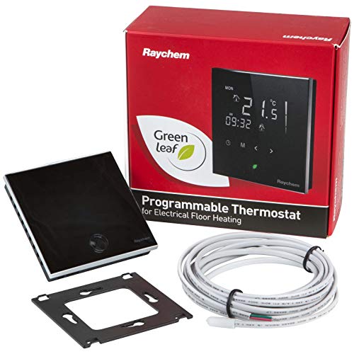 RAYCHEM 1 x Salus SQ610RF Quantum kabelloser Raumthermostat für Fußbodenheizung, Grün, 86 mm x 86 mm x 11 mm RAYCHEM 1 x Salus SQ610RF Quantum kabelloser Raumthermostat für Fußbodenheizung, Grün, 86 mm x 86 mm x 11 mm von RAYCHEM