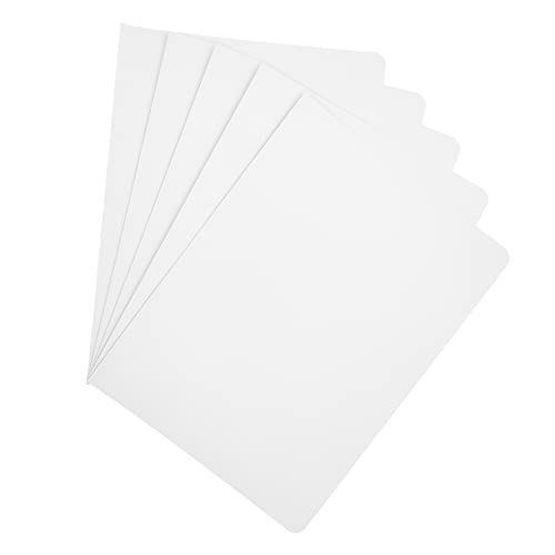 Raylu Paper® - 25 Stück Unterordner aus Karton, mit Faster-Löchern und lebendigen Farben, 200 g dick, Kraftpapier, Weiß, A4 von RAYLU PAPER