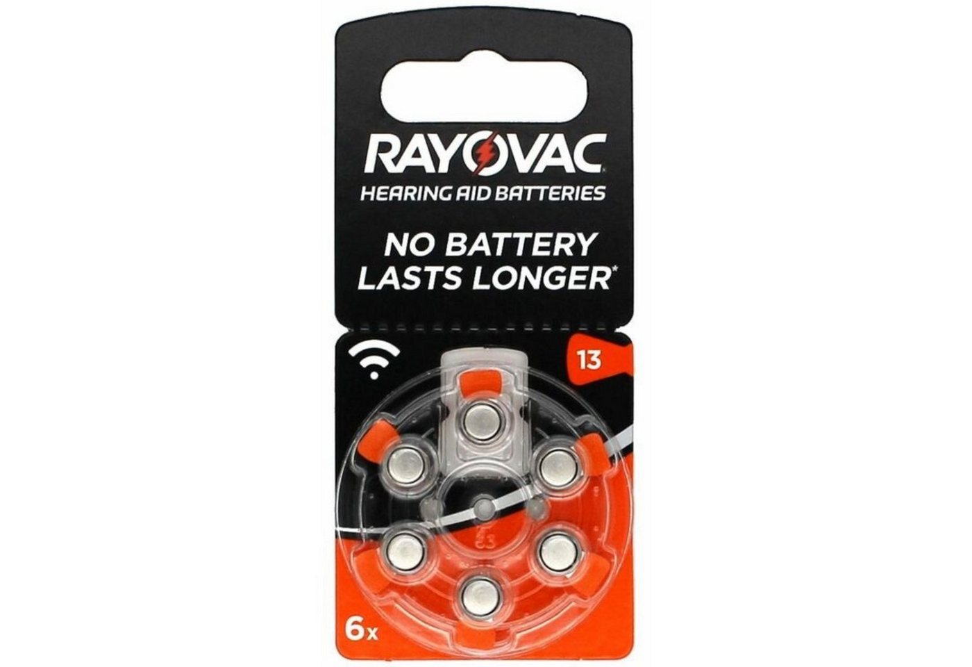 RAYOVAC RAYOVAC 4606 Acoustic 13 Hörgerätebatterien 6 Stück im praktischen Dre Knopfzelle von RAYOVAC