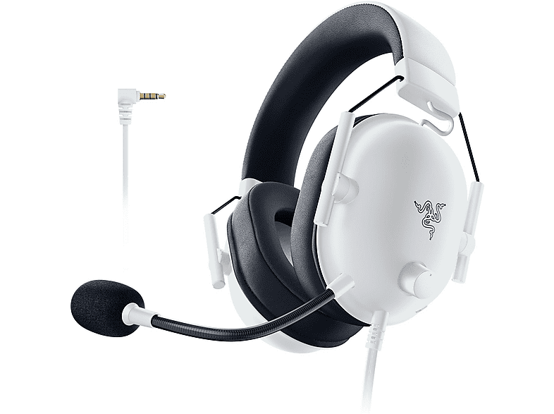 RAZER BLACKSHARK V2 X(PlayStation) - Kabelgebundenes Esports-Headset , Over-ear Gaming Headset Weiß von RAZER