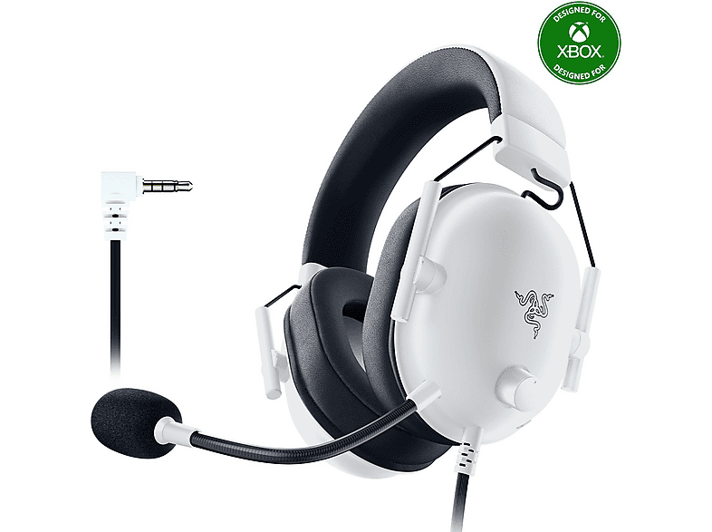 RAZER BLACKSHARK V2 X(Xbox) - Kabelgebundenes Esports-Headset , Over-ear Gaming Headset Weiß von RAZER