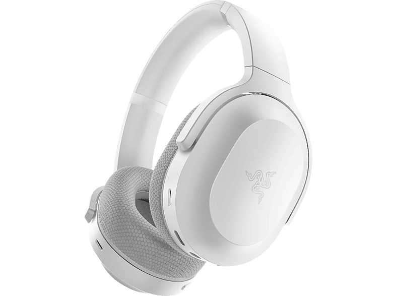RAZER Barracuda - Mercury Weiß, Over-ear Gaming Headset Bluetooth Weiß von RAZER
