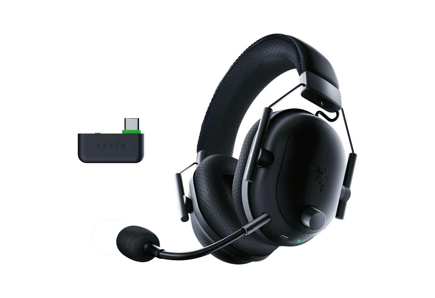 RAZER BlackShark V2 Pro Headset (70 h Akku, Ovale Ohrpolster, passive Schallisolierung) von RAZER