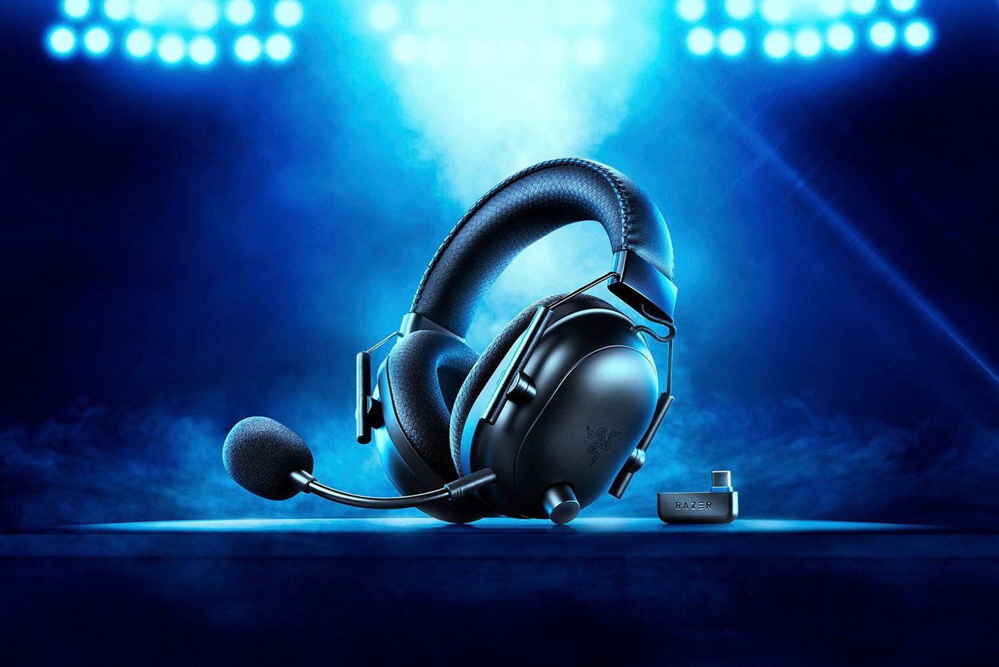 RAZER BlackShark V2 Pro für PlayStation Gaming-Headset (Mikrofon abnehmbar, Rauschunterdrückung, Bluetooth) von RAZER