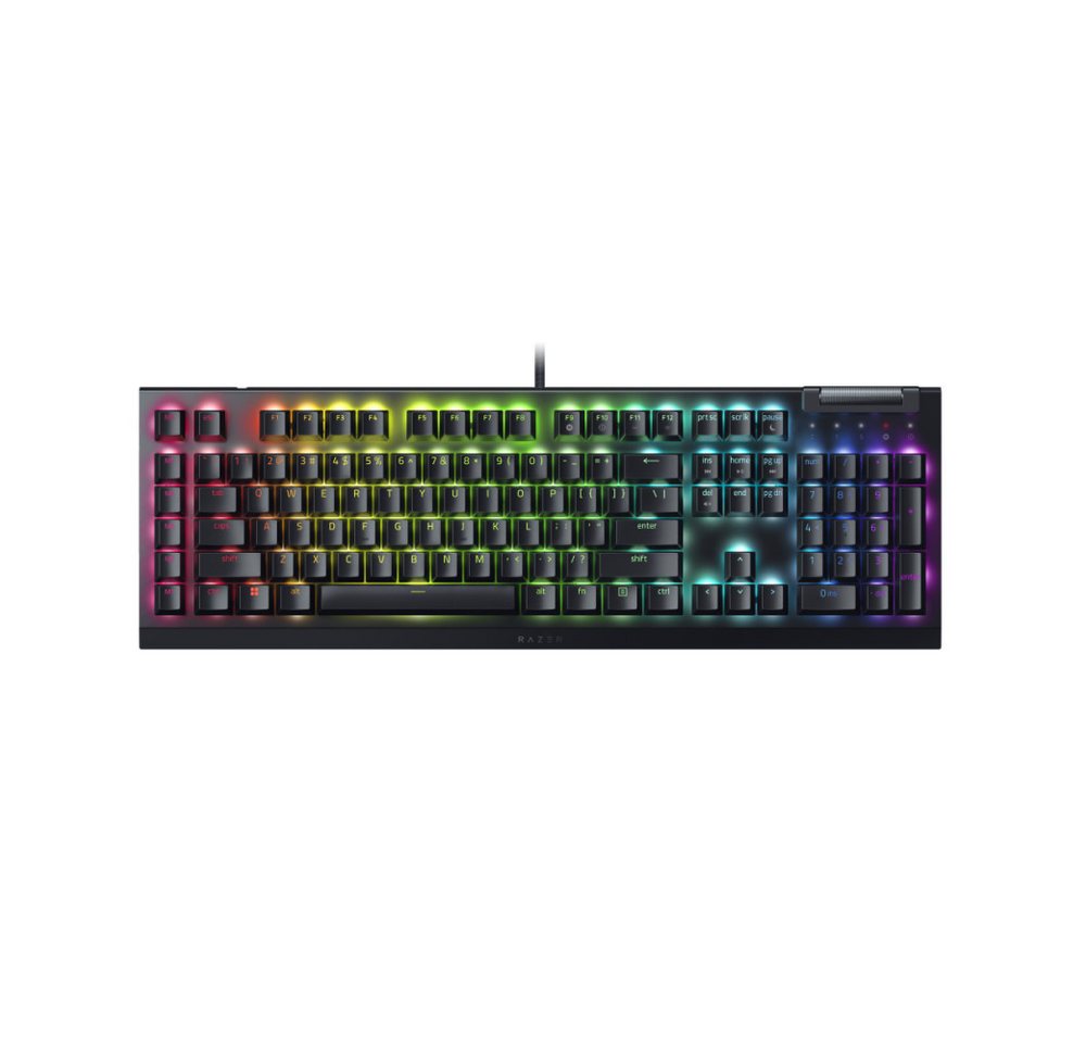 RAZER BlackWidow V4 X, Green Switches, Schwarz Tastatur RAZER BlackWidow V4 X, Green Switches, Schwarz Tastatur von RAZER