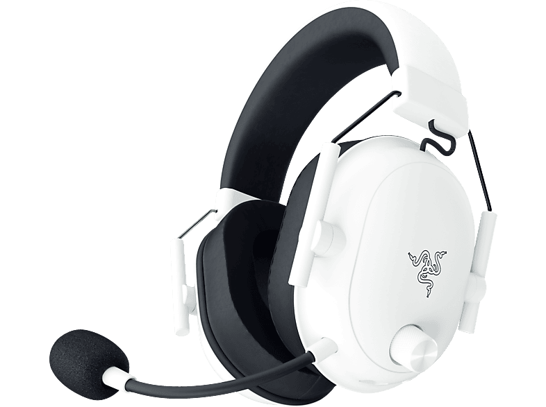 RAZER Blackshark V2 Hyperspeed E-Sport, Over-ear Headset Bluetooth Weiß von RAZER