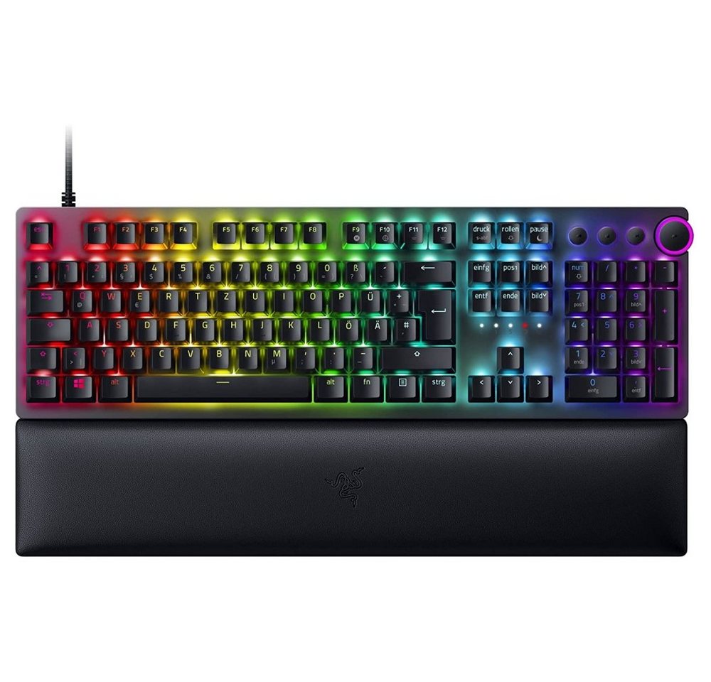 RAZER Huntsman V2 Clicky Optical Switch Purple - Gaming-Tastatur - schwarz Gaming-Tastatur RAZER Huntsman V2 Clicky Optical Switch Purple - Gaming-Tastatur - schwarz Gaming-Tastatur von RAZER