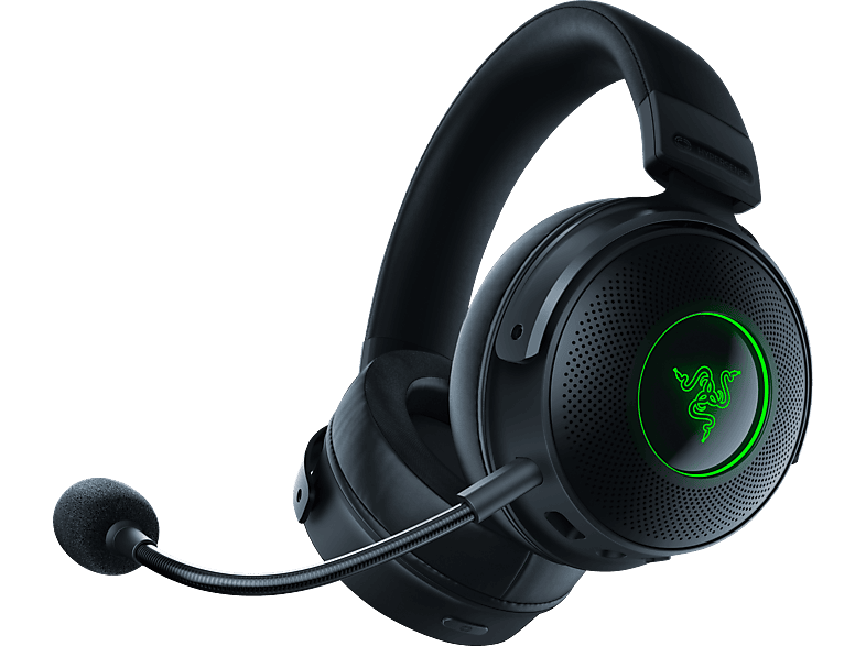 RAZER Kraken V3 Pro, Over-ear Kabelloses Gaming Headset Schwarz von RAZER