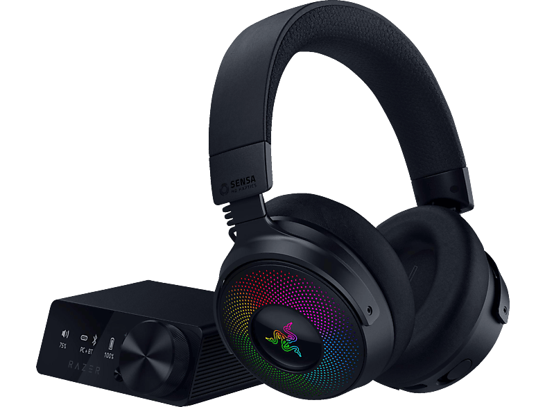 RAZER Kraken V4, Over-ear Gaming Headset Bluetooth Schwarz RAZER Kraken V4, Over-ear Gaming Headset Bluetooth Schwarz von RAZER