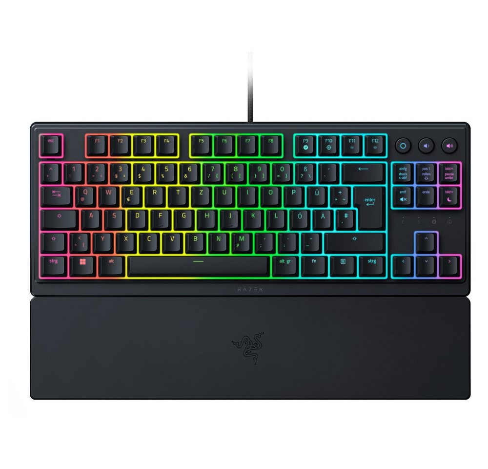 RAZER Ornata V3, Schwarz, Tenkeyless Gaming-Tastatur Gaming-Tastatur von RAZER