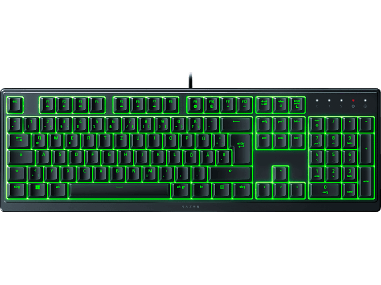 RAZER Ornata V3 X Switch - Deutsches Layout, Gaming Tastatur, Mecha-Membran, Razer kabelgebunden, Schwarz von RAZER
