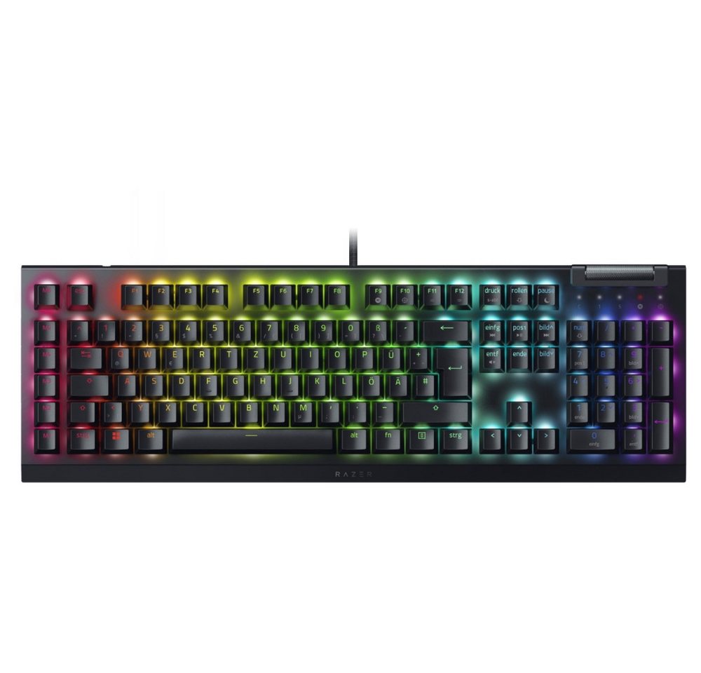 RAZER razer blackwidow v4 x (de) green switch gaming tastatur Mechanische Ga Gaming-Tastatur (Mechanische Gaming-Tastatur) von RAZER