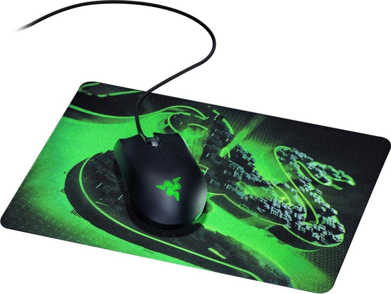 Razer Abyssus Lite Gaming Mouse + Goliathus Mobile Mousepad von RAZER