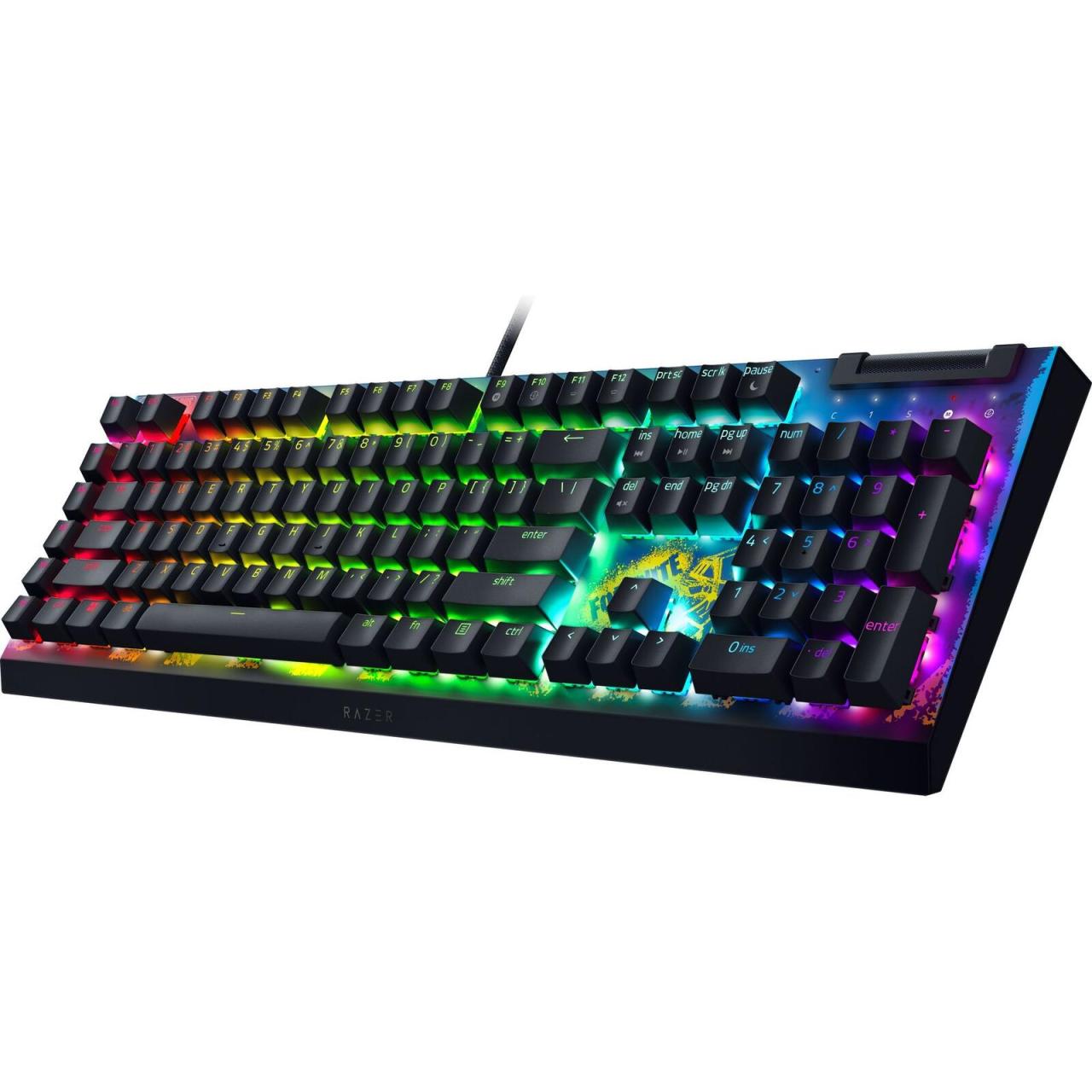 Razer BlackWidow V4 X - Fortnite Edition Mechanische Gaming-Tastatur mit RGB Razer BlackWidow V4 X - Fortnite Edition Mechanische Gaming-Tastatur mit RGB von RAZER