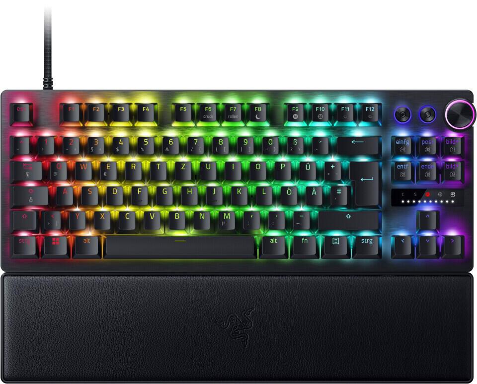 Razer Huntsman V3 Pro Keyboard DE-Layout Tenkeyless, Schwarz Razer Huntsman V3 Pro Keyboard DE-Layout Tenkeyless, Schwarz von RAZER