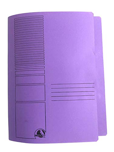 3er Pack Falken Spiralhefter A4, Color-Spankarton (lila) von RB-F