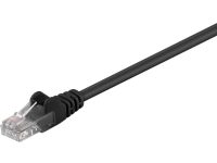 RB-LAN RJ-45/RJ-45 Kat.5e U/UTP Schwarz 0,5m (RB1400.5) von RB-LAN