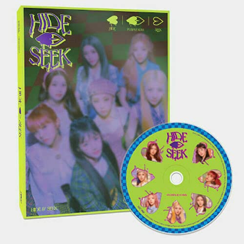 PURPLE KISS HIDE & SEEK 2nd Mini Album [ HIDE ] Ver. 1ea CD+108p Photo Book+1ea Folded Poster(On pack)+1ea Ticket+1ea Sticker+2ea Photo Card von RBW Ent.