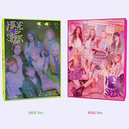 PURPLE KISS HIDE & SEEK 2nd Mini Album [ HIED + SEEK ] 2 Ver SET. 2ea CD+2ea Photo Book(each 108p)+2ea Folded Poster(On pack)+2ea Ticket+2ea Sticker+4ea Photo Card von RBW Ent.